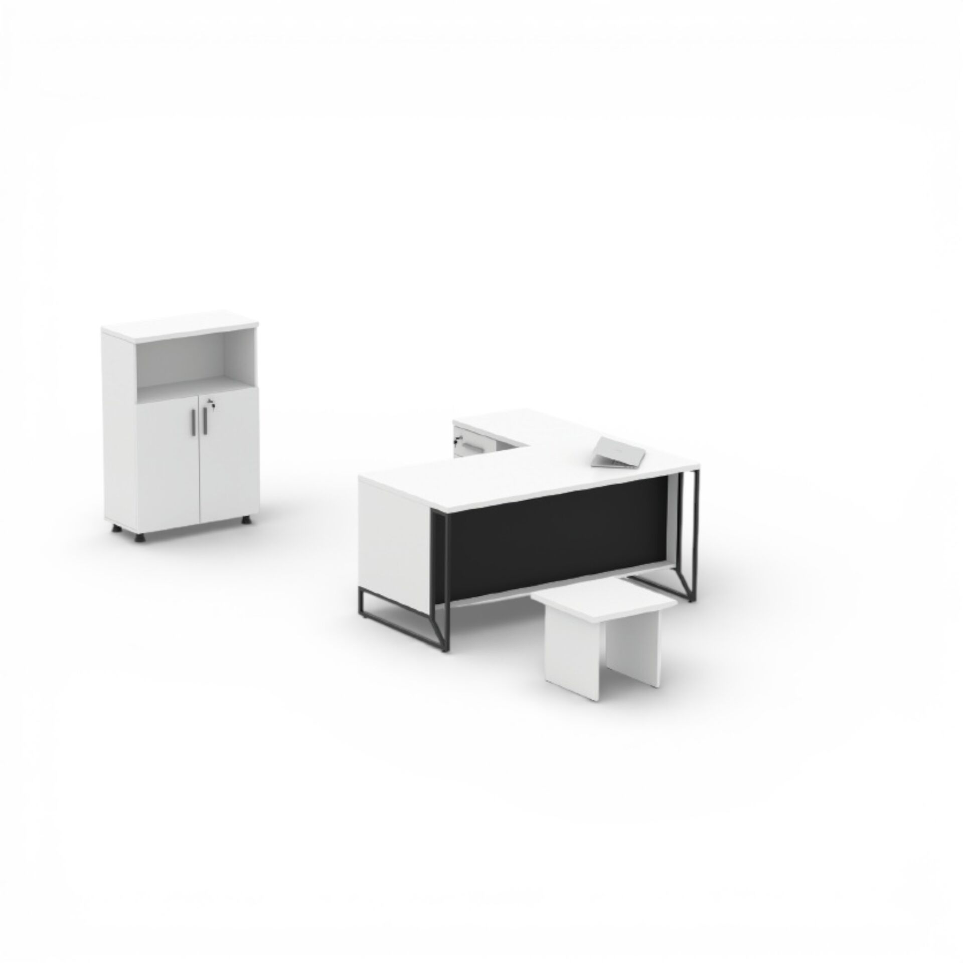 Luban Çalışma Masası (Beyaz)