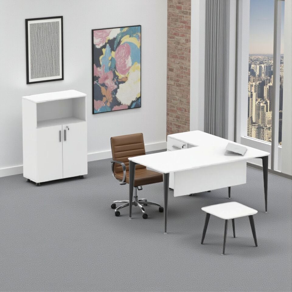 Up Ara Çalışma Masası (beyaz)