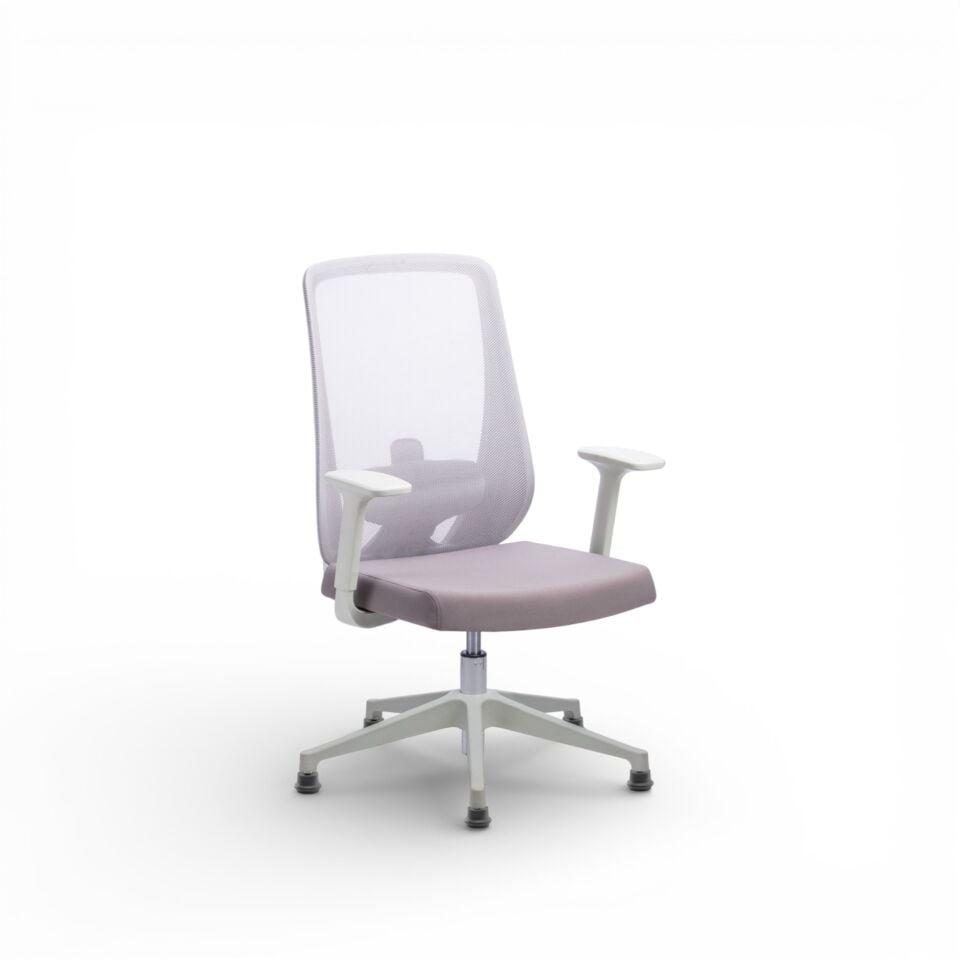 Prime Misafir Koltuğu (Gri-Ayarlanabilir Kol-Yıldız Ayak)