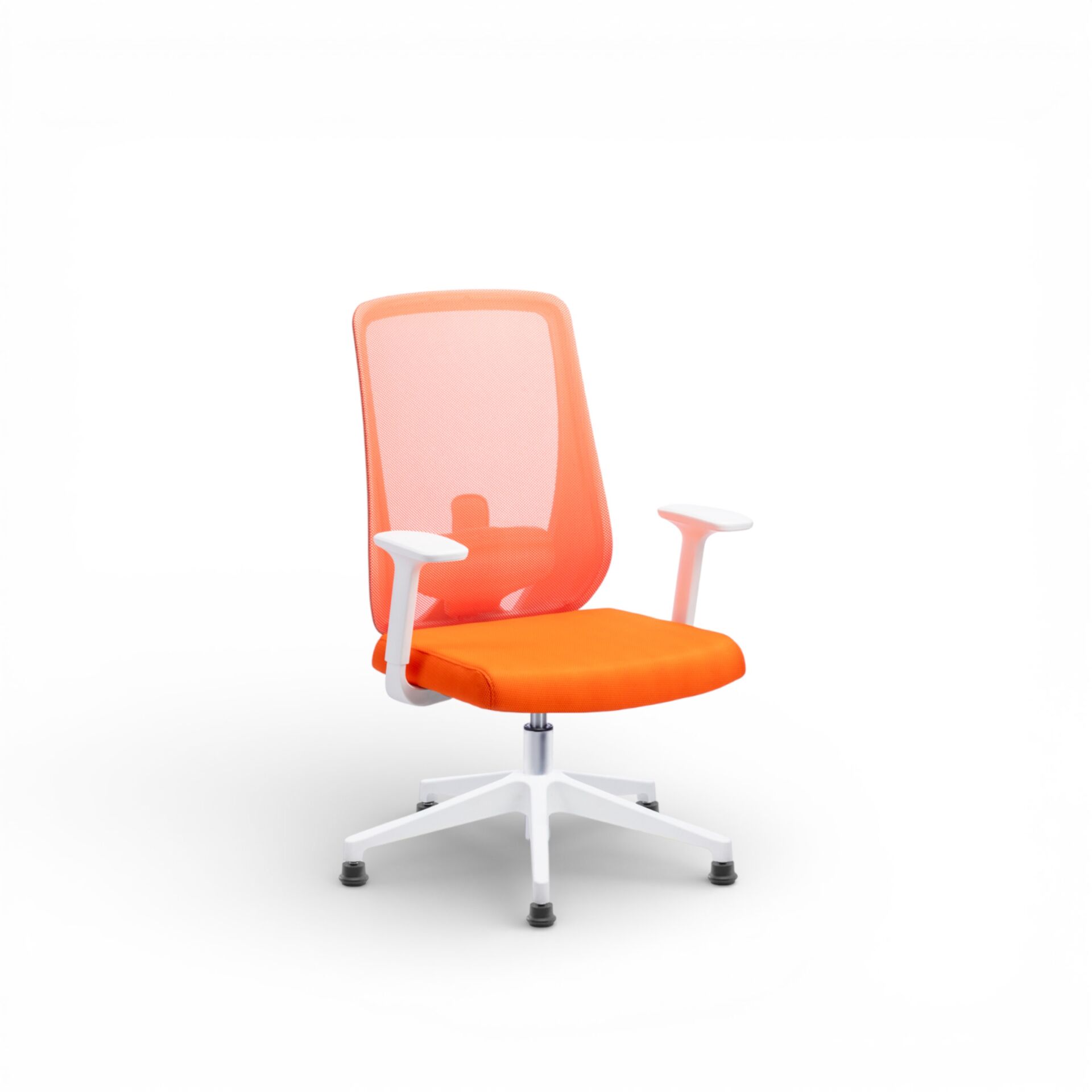 Prime Misafir Koltuğu (Turuncu-Ayarlanabilir Kol-Yıldız Ayak)