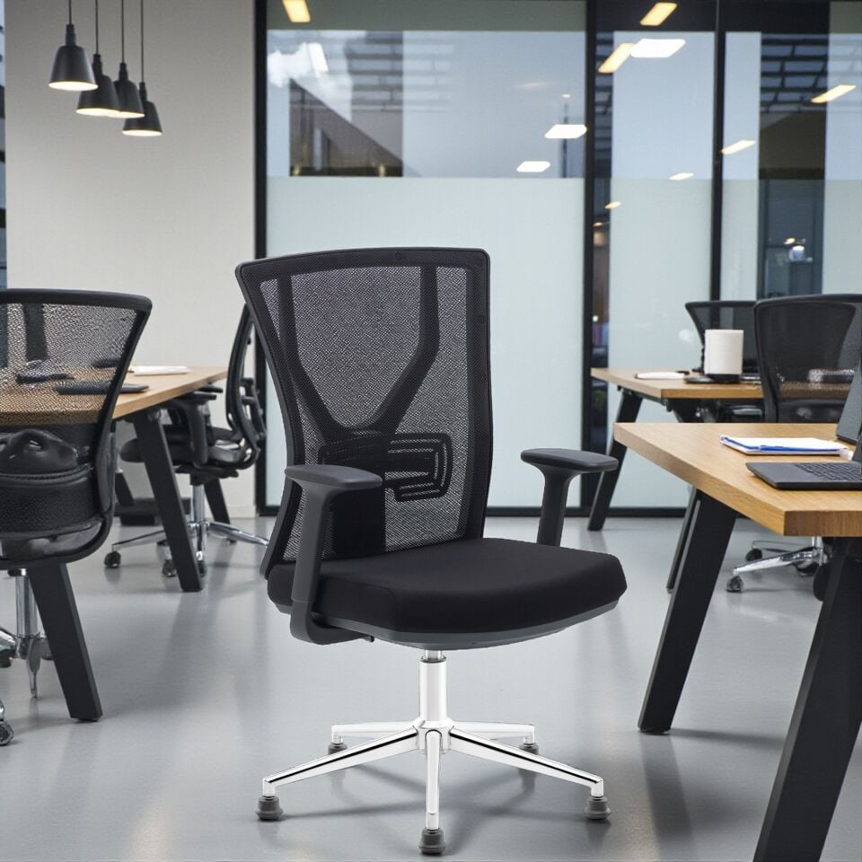 Harmony Misafir Koltuğu (Krom-Yıldız Ayak)