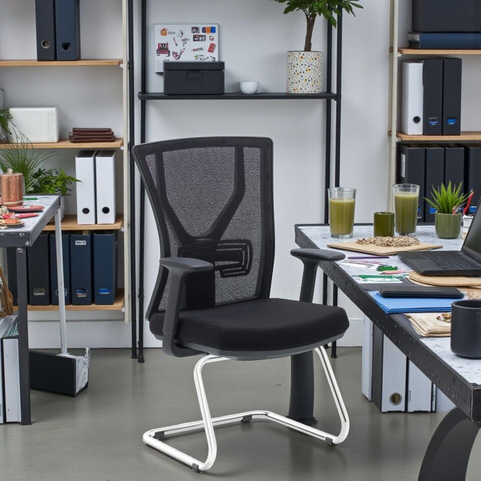 Harmony Misafir Koltuğu (Krom-U Ayak)