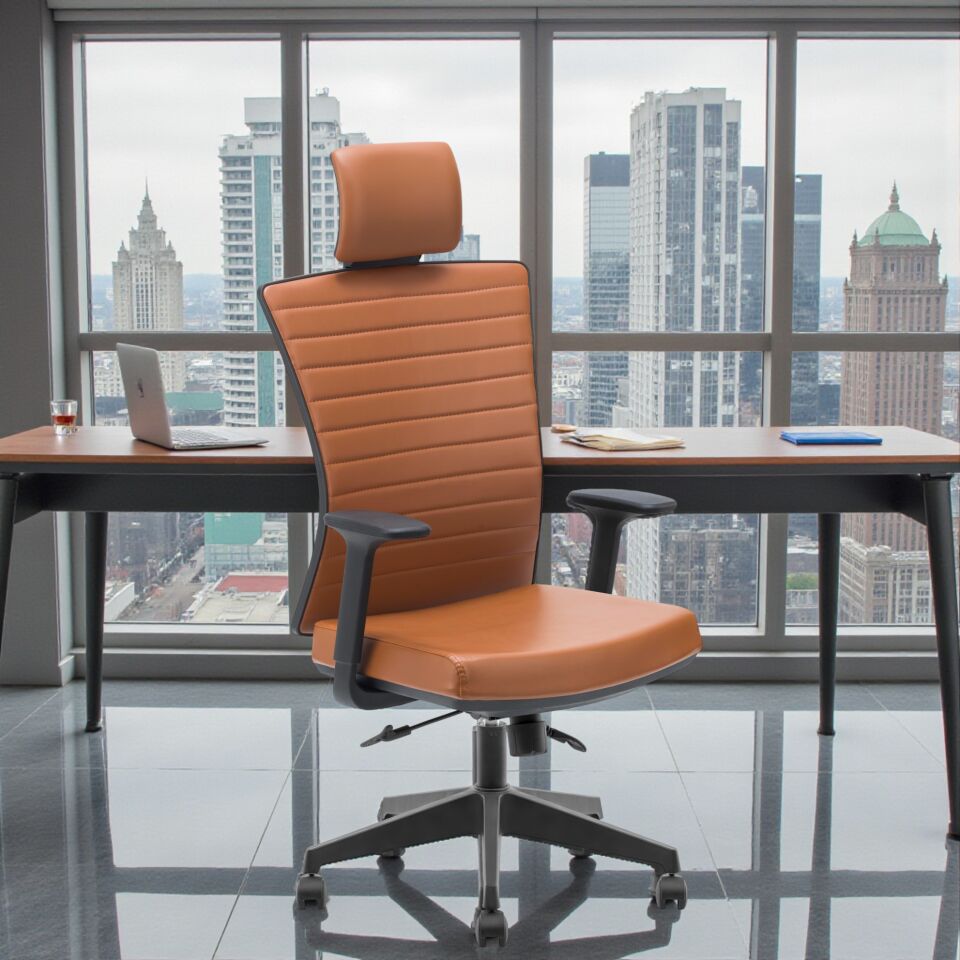 Harmony Makam Koltuğu (Deri Kaplama-Plastik Ayak)