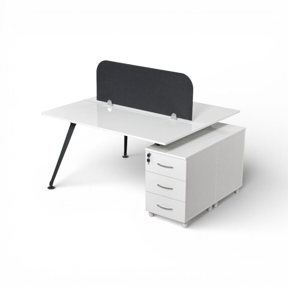 Inter Etajerli 2'li Workstation