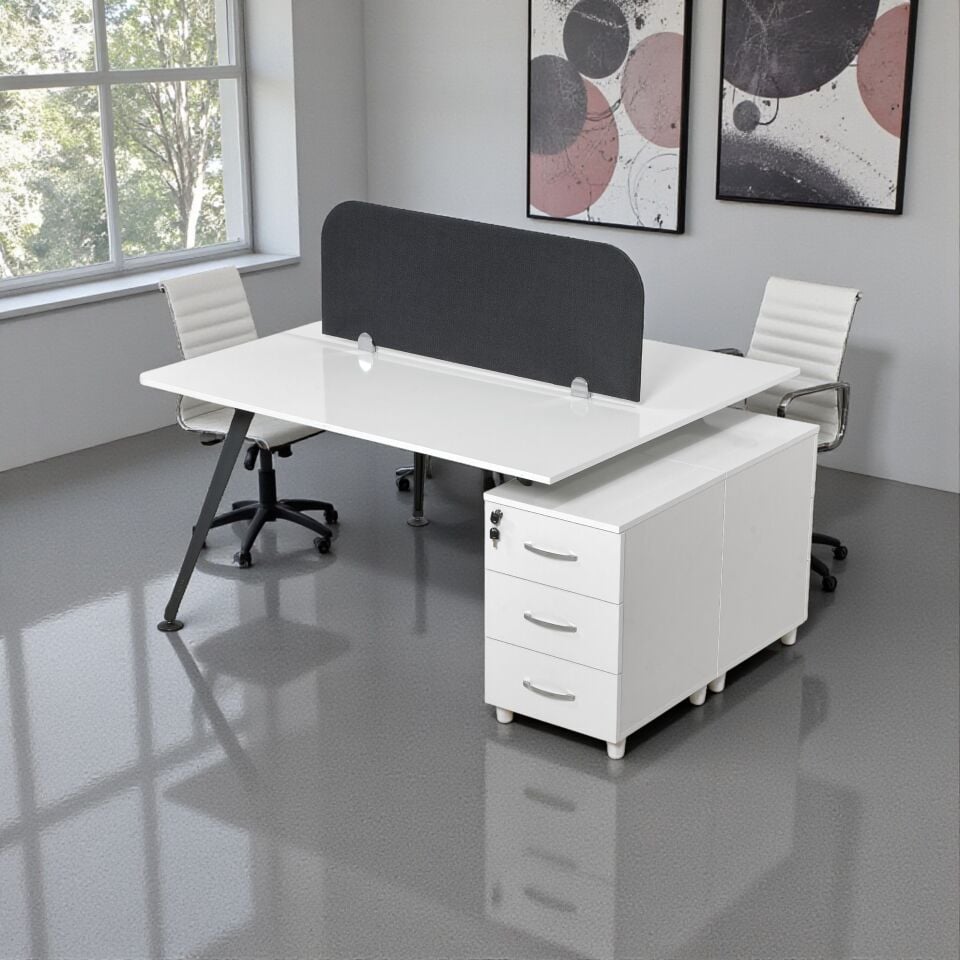 Inter Etajerli 2'li Workstation