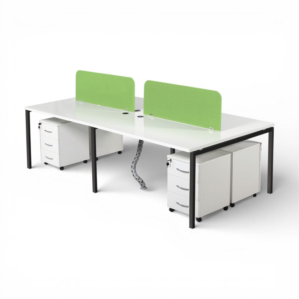 Ferro 4'lü Workstation Yeşil