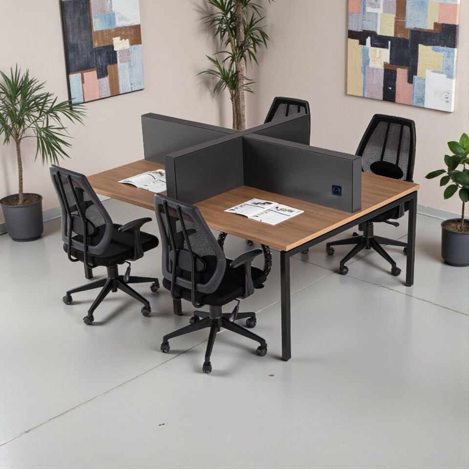 Ferro 4'lü Workstation Siyah