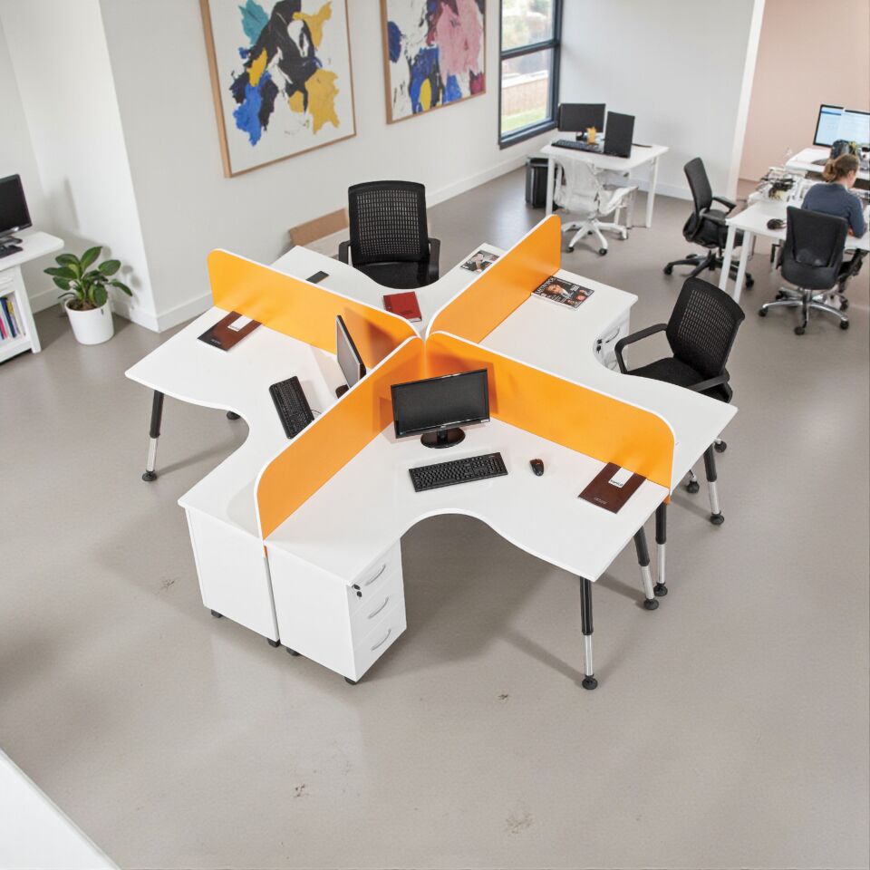 Micro Beril 4'lü Workstation